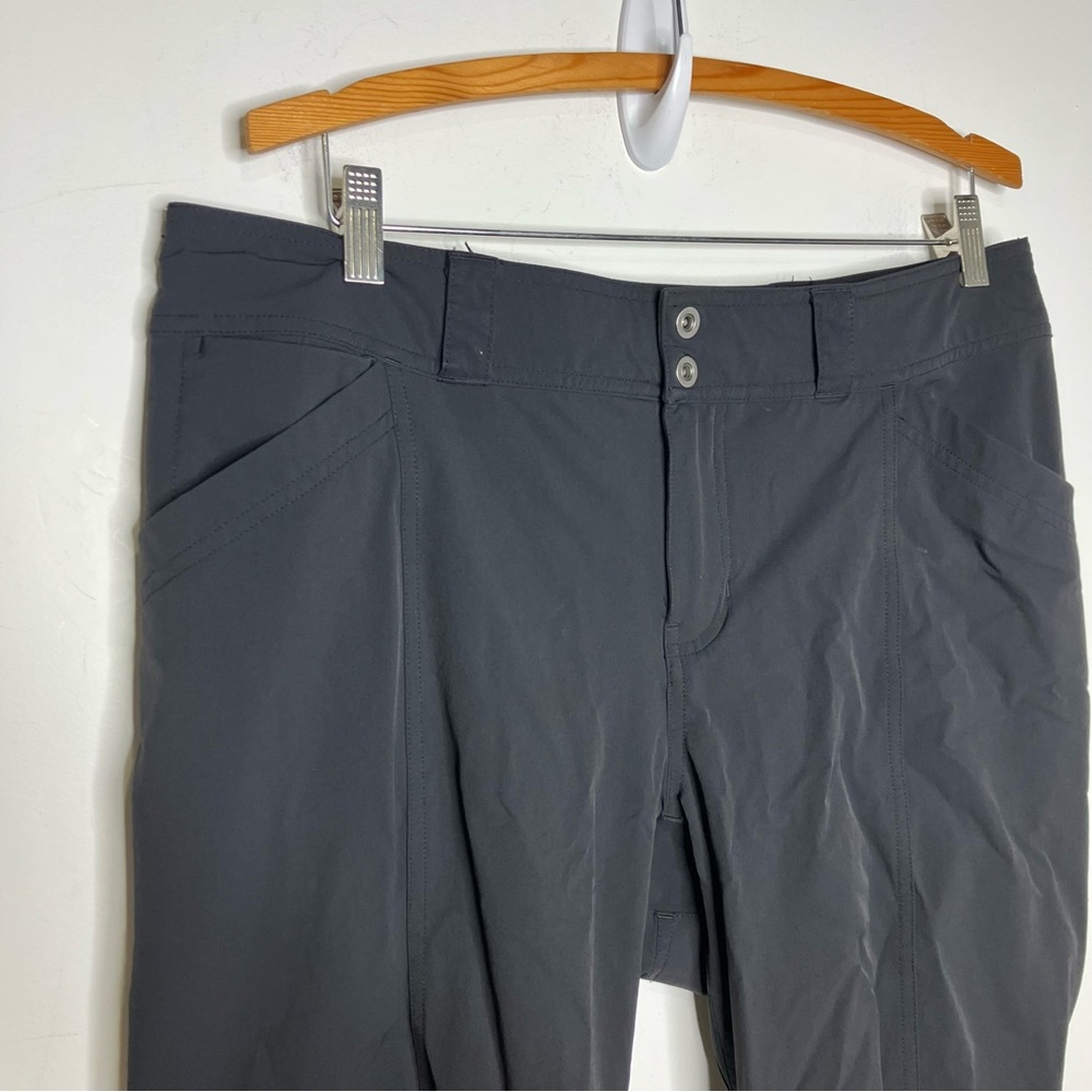 REI Co-op dark‎ gray pants outdoor gear women's size 14 casual hiking camping